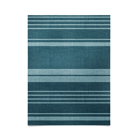 Heather Dutton Pathway Teal Poster