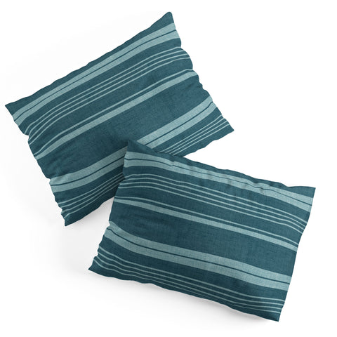 Heather Dutton Pathway Teal Pillow Shams
