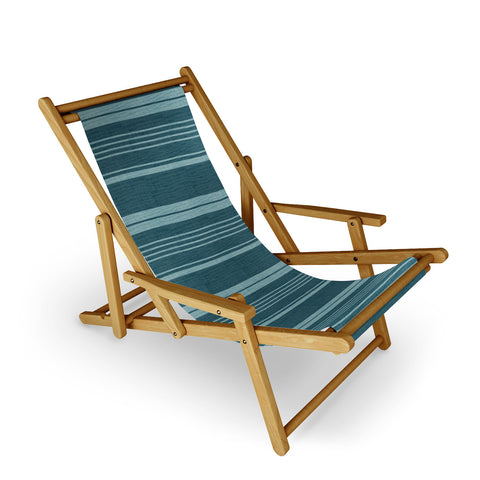 Heather Dutton Pathway Teal Sling Chair