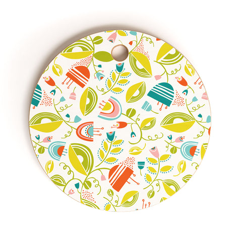 Heather Dutton Penelope Cutting Board Round