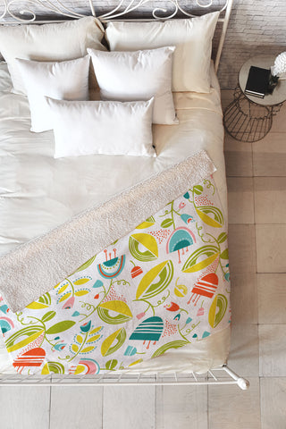 Heather Dutton Penelope Fleece Throw Blanket