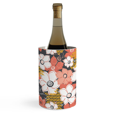 Heather Dutton Petals And Pods Lava Wine Chiller