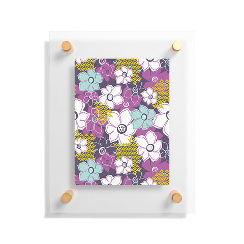 Heather Dutton Petals and Pods Orchid Floating Acrylic Print