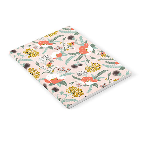 Heather Dutton Poppy Meadow Blush Notebook