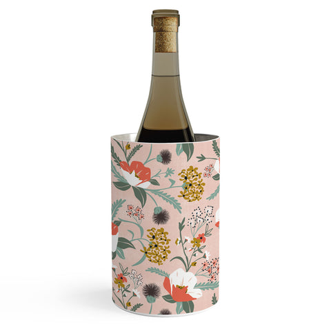 Heather Dutton Poppy Meadow Blush Wine Chiller