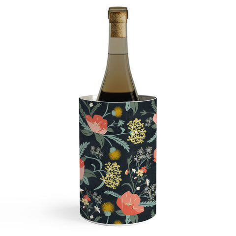 Heather Dutton Poppy Meadow Midnight Wine Chiller