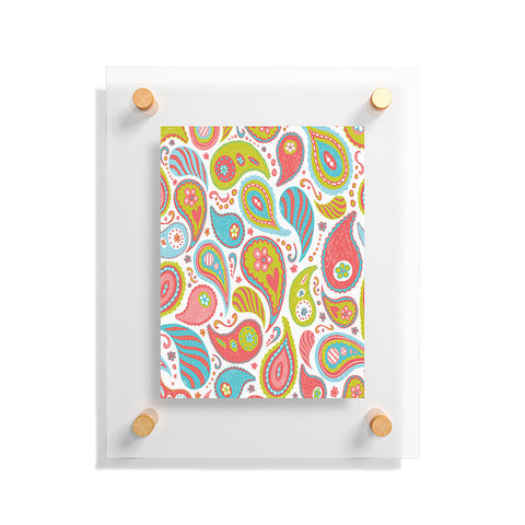 Heather Dutton Power Paisley Floating Acrylic Print