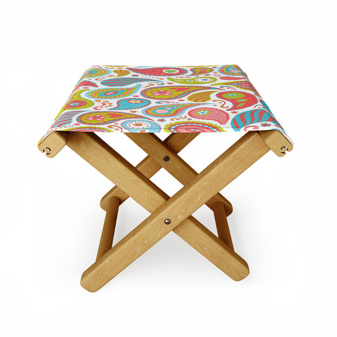 Heather Dutton Power Paisley Folding Stool