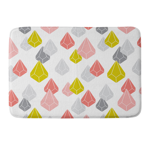 Heather Dutton Raining Gems Enchanted Memory Foam Bath Mat