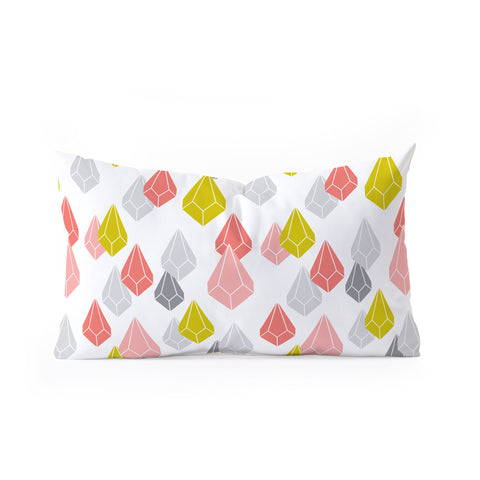 Heather Dutton Raining Gems Enchanted Oblong Throw Pillow