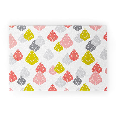 Heather Dutton Raining Gems Enchanted Welcome Mat