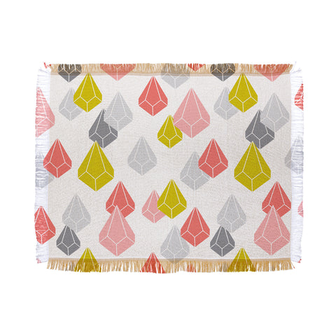 Heather Dutton Raining Gems Enchanted Throw Blanket