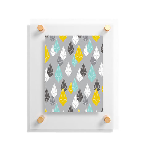 Heather Dutton Raining Gems Whisper Floating Acrylic Print