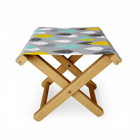 Heather Dutton Raining Gems Whisper Folding Stool