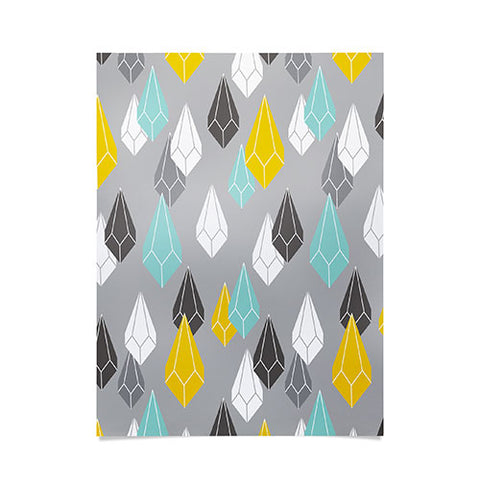 Heather Dutton Raining Gems Whisper Poster