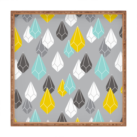 Heather Dutton Raining Gems Whisper Square Tray