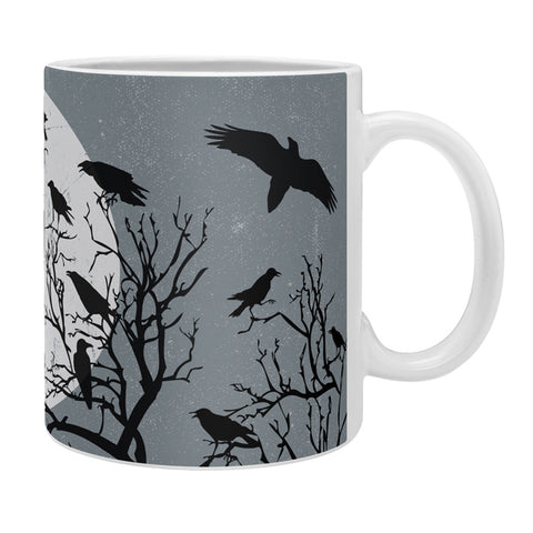 Heather Dutton Ravens Call Midnight Coffee Mug