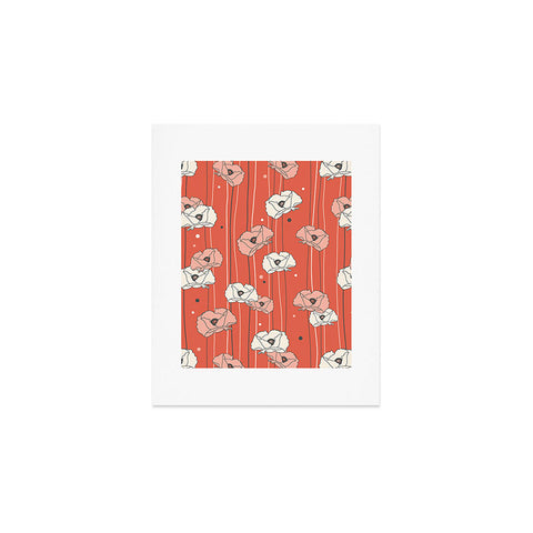 Heather Dutton Red Poppy Field 1 Art Print