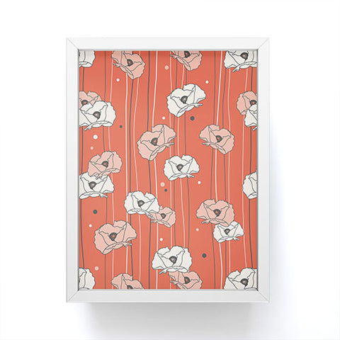 Heather Dutton Red Poppy Field 1 Framed Mini Art Print