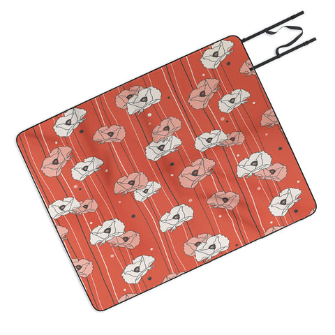 Heather Dutton Red Poppy Field 1 Picnic Blanket