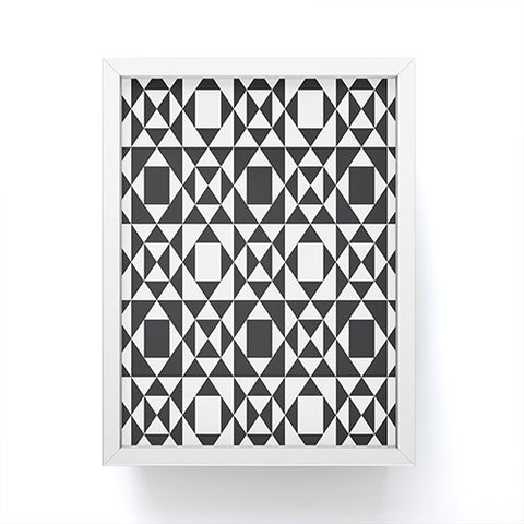 Heather Dutton Rhythm Black Framed Mini Art Print