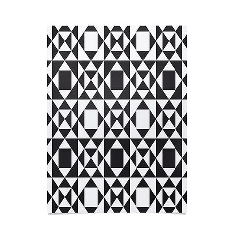 Heather Dutton Rhythm Black Poster