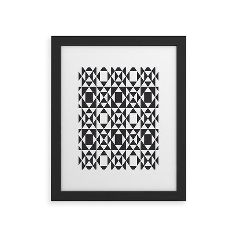 Heather Dutton Rhythm Black Framed Art Print