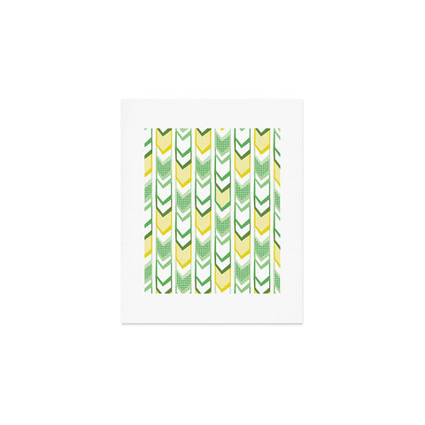 Heather Dutton Right Direction Lemon Lime Art Print