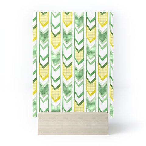 Heather Dutton Right Direction Lemon Lime Mini Art Print