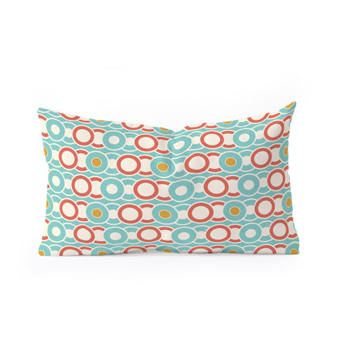 Heather Dutton Ring A Ding Oblong Throw Pillow