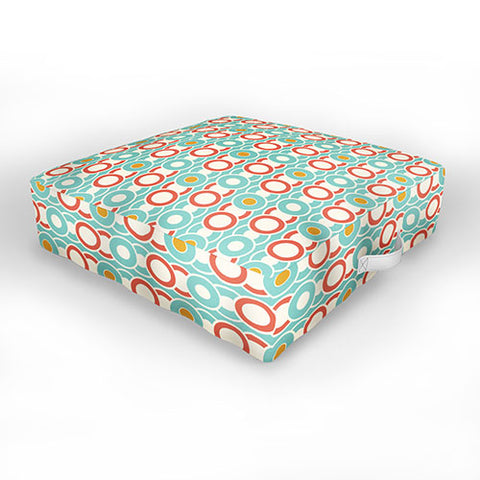Heather Dutton Ring A Ding Outdoor Floor Cushion