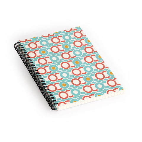 Heather Dutton Ring A Ding Spiral Notebook