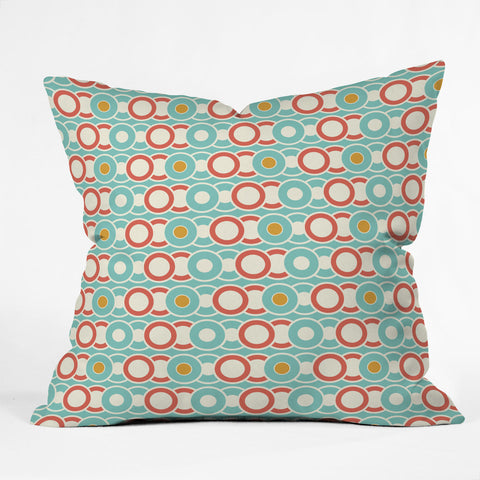 Heather Dutton Ring A Ding Throw Pillow