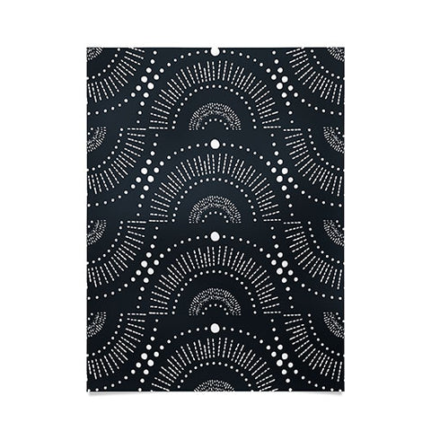 Heather Dutton Rise And Shine Midnight Blue Poster