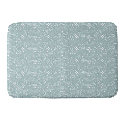Heather Dutton Rise And Shine Mist Memory Foam Bath Mat