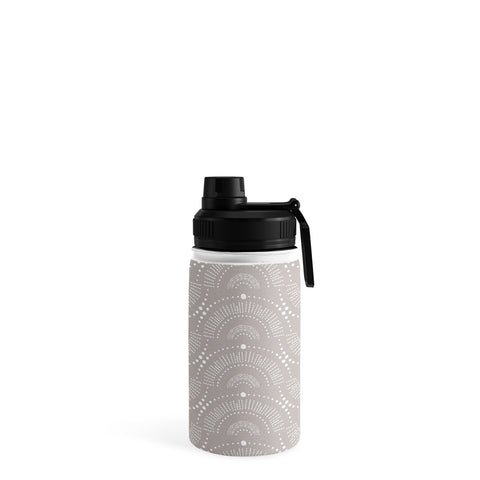 Heather Dutton Rise And Shine Taupe Water Bottle
