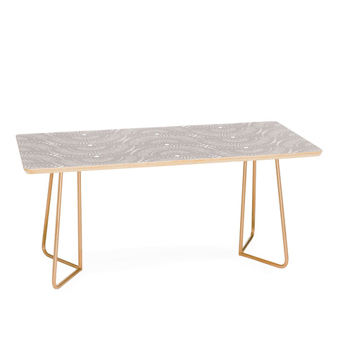 Heather Dutton Rise And Shine Taupe Coffee Table