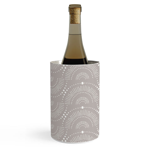Heather Dutton Rise And Shine Taupe Wine Chiller