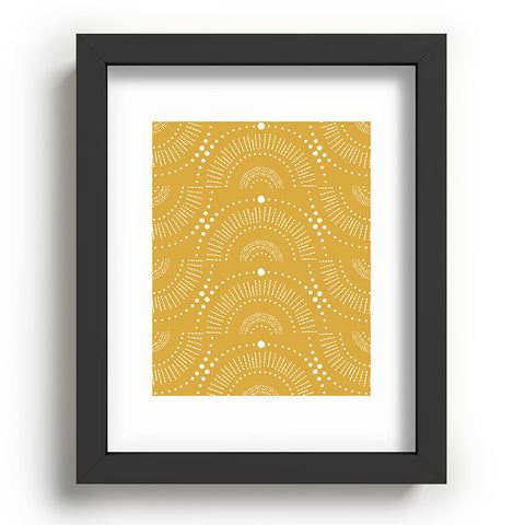 Heather Dutton Rise And Shine Yellow Recessed Framing Rectangle