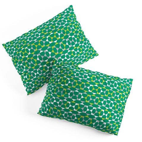 Heather Dutton Rocktagon Emerald Pillow Shams