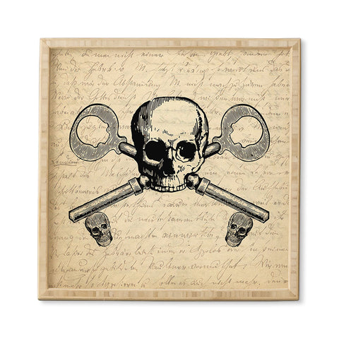 Heather Dutton Skeleton Key Framed Wall Art