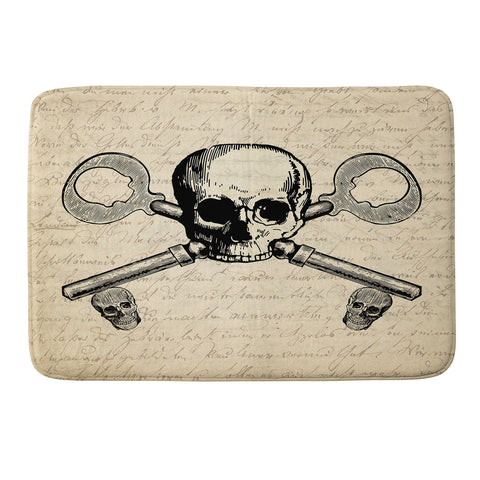 Heather Dutton Skeleton Key Memory Foam Bath Mat