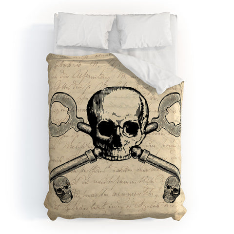 Heather Dutton Skeleton Key Duvet Cover