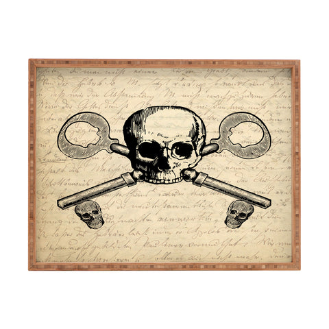 Heather Dutton Skeleton Key Rectangular Tray