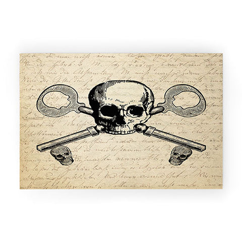 Heather Dutton Skeleton Key Welcome Mat