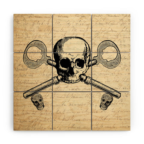 Heather Dutton Skeleton Key Wood Wall Mural
