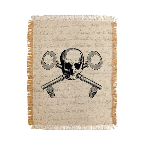 Heather Dutton Skeleton Key Throw Blanket