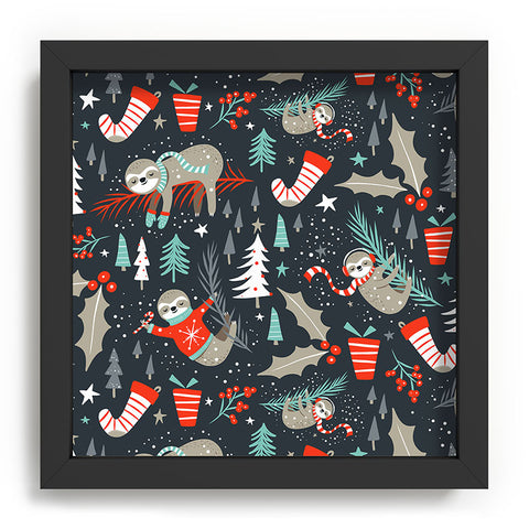 Heather Dutton Slothy Holidays Recessed Framing Square