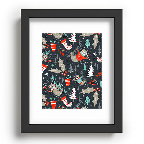 Heather Dutton Slothy Holidays Recessed Framing Rectangle