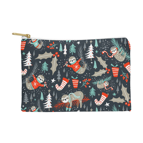 Heather Dutton Slothy Holidays Pouch